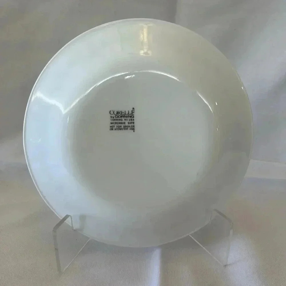 Vintage Corelle Ribbon Bouquet Bread/Dessert/Side Plate - Picture 2 of 2